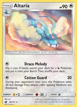 Altaria - Crimson Invasion (Rare) [80]