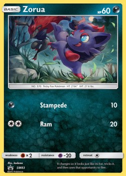 Zorua - SM Black Star Promos (Promo) [83]