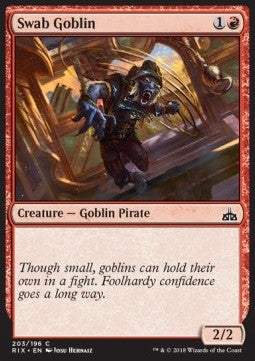 Swab Goblin - Rivals of Ixalan (Common) [RIX-203]