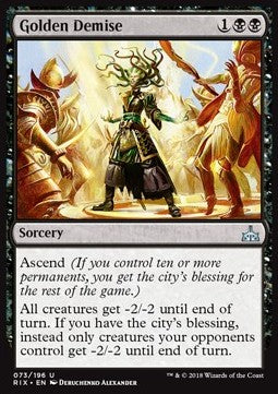 Golden Demise - Rivals of Ixalan (Uncommon) [73]