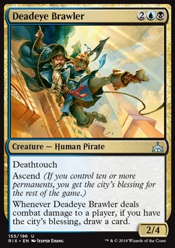 Deadeye Brawler - Rivals of Ixalan (Uncommon) [155]