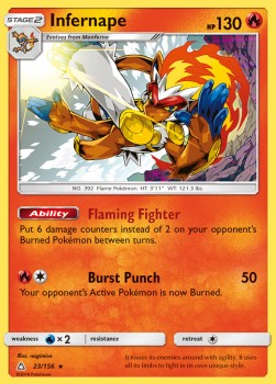 Infernape - Ultra Prism (Holo Rare) [23]