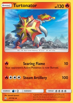 Turtonator - Ultra Prism (Uncommon) [27]