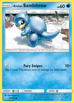 Alolan Sandshrew - Ultra Prism (Common) [28]