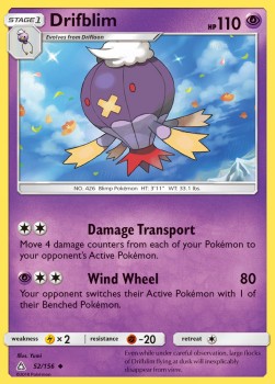 Drifblim - Ultra Prism (Uncommon) [52]