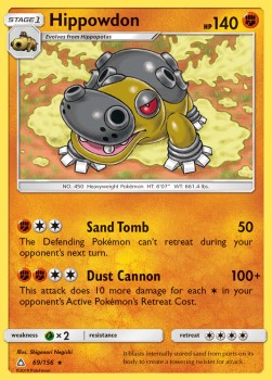 Hippowdon - Ultra Prism (Rare) [69]