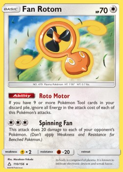 Fan Rotom - Ultra Prism (Rare) [110]