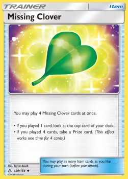 Missing Clover - Ultra Prism (Uncommon) [129]