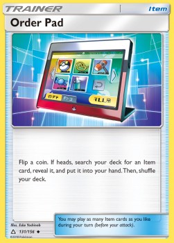 Order Pad - Ultra Prism (Uncommon) [131]