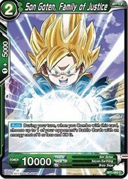 Son Goten, Family of Justice (V.1 - Common) - Galactic Battle (Common) [063]