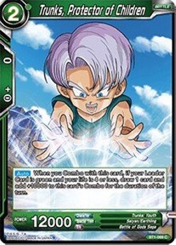 Trunks, Protector of Children (V.1 - Common) - Galactic Battle (Common) [069]