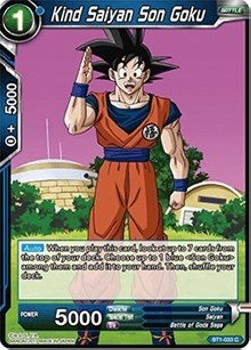 Kind Saiyan Son Goku - Galactic Battle (Common) [033]