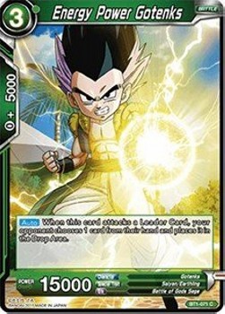 Energy Power Gotenks (V.1 - Common) - Galactic Battle (Common) [071]