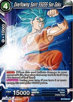 Overflowing Spirit SSGSS Son Goku - Galactic Battle (Uncommon) [032]