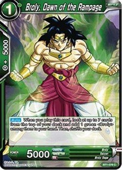 Broly, Dawn of the Rampage - Galactic Battle (Common) [076]