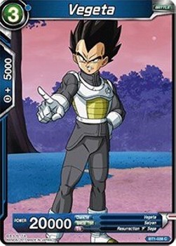 Vegeta (BT1-038) (V.1 - Common) - Galactic Battle (Common) [038]