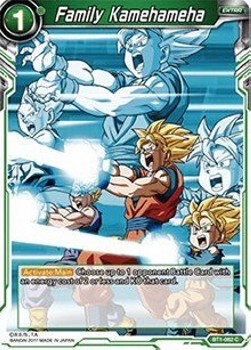 Family Kamehameha (V.1 - Common) - Galactic Battle (Common) [082]