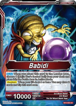 Babidi // Babidi, Creator of Evil - Union Force (Uncommon) [003]