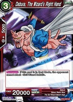 Dabura, The Wizard&#39;s Right Hand - Union Force (Uncommon) [023]