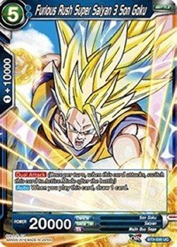 Furious Rush Super Saiyan 3 Son Goku - Cross Worlds (Uncommon) [035]