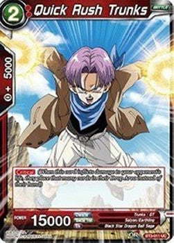 Quick Rush Trunks - Cross Worlds (Uncommon) [011]