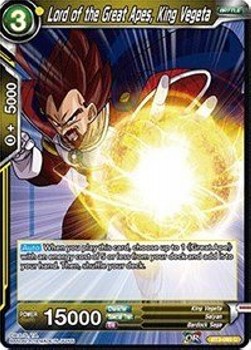 Lord of the Great Apes, King Vegeta - Cross Worlds (Common) [093]