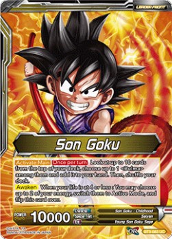 Son Goku // Uncontrollable Great Ape Son Goku - Cross Worlds (Uncommon) [083]