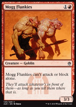Mogg Flunkies - Masters 25 (Common) [143]