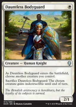 Dauntless Bodyguard - Dominaria (Uncommon) [14]