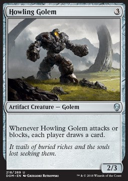 Howling Golem - Dominaria (Uncommon) [218]