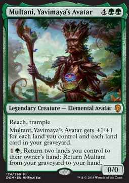 Multani, Yavimaya's Avatar - Dominaria (Mythic) [DOM-174]