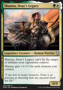 Shanna, Sisay's Legacy - Dominaria (Uncommon) [204]