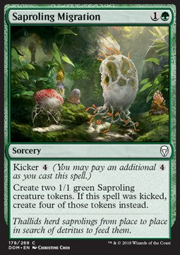 Saproling Migration - Dominaria (Common) [178]