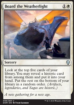 Board the Weatherlight - Dominaria (Uncommon) [8]
