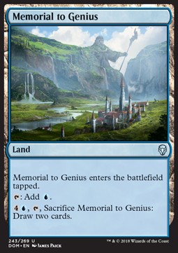 Memorial to Genius - Dominaria (Uncommon) [243]