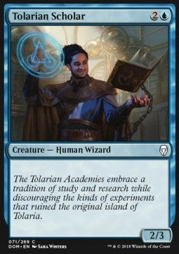Tolarian Scholar - Dominaria (Common) [71]