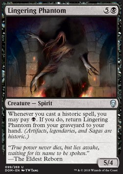 Lingering Phantom - Dominaria (Uncommon) [DOM-99]