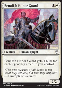 Benalish Honor Guard - Dominaria (Common) [5]