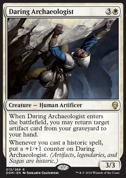 Daring Archaeologist - Dominaria (Rare) [13]