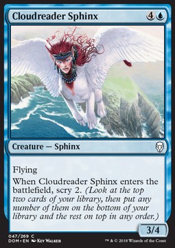 Cloudreader Sphinx - Dominaria (Common) [47]