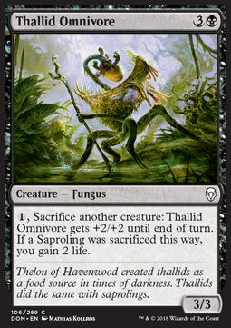 Thallid Omnivore - Dominaria (Common) [106]