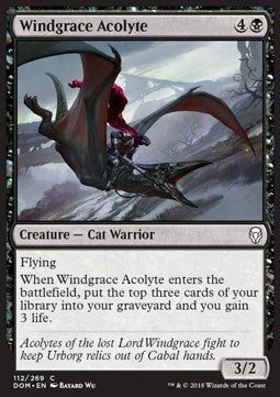 Windgrace Acolyte - Dominaria (Common) [112]