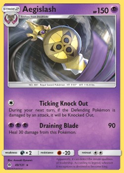Aegislash - Forbidden Light (Rare) [49]