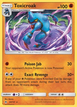 Toxicroak - Forbidden Light (Rare) [FLI-64]