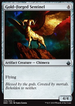 Gold-Forged Sentinel - Battlebond (Uncommon) [236]