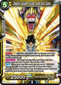 Deadly Golden Great Ape Son Goku - Colossal Warfare (Common) [080]