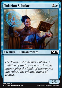 Tolarian Scholar - Core 2019 (Common) [80]