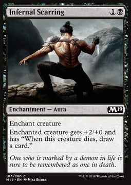 Infernal Scarring - Core 2019 (Common) [103]