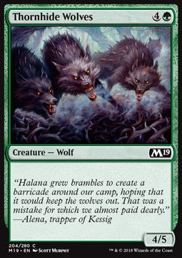 Thornhide Wolves - Core 2019 (Common) [204]