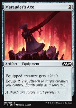 Marauder's Axe - Core 2019 (Common) [240]